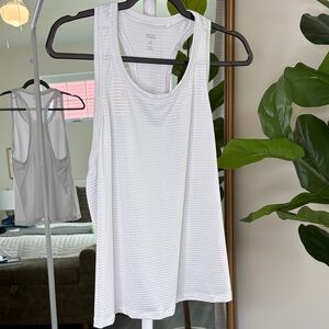 DSG White Women's Active Tank Top